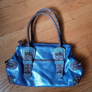 KATHY VAN ZEELAND, purse, blue